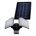 LED Solar-Außenstrahler mit Sensor LED/20W/5,5V 2400 mAh IP44