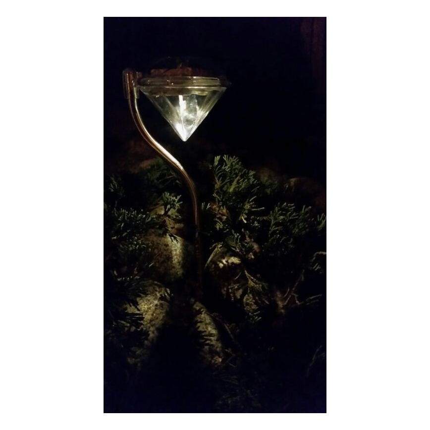 LED Solar Dekorationsleuchte DIAMOND LED/0,2W IP44