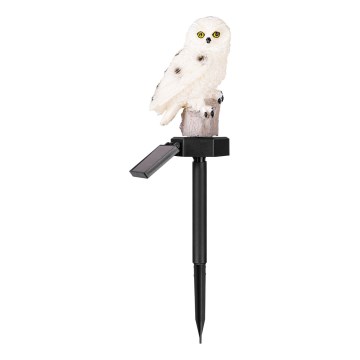 LED-Solar-Dekorationsleuchte mit Sensor 6xLED/1,2V 3000K 40 cm 600 mAh IP44 Eule