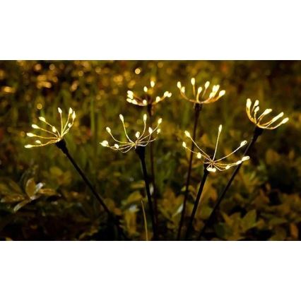 LED-Solar-Dekorationsleuchte mit Sensor LED/1,2V 3000K 73 cm 600 mAh IP44