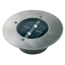 LED-Solar-Flutlicht 2xLED/0,06W/3xAAA IP67 rund