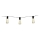 LED Solar-Lichterkette 3,35 m 10xLED/1,2 V 600 mAh