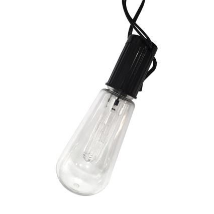 LED Solar-Outdoor-Lichterkette 10xLED/1,2V 300 mAh 2,2 m IP44