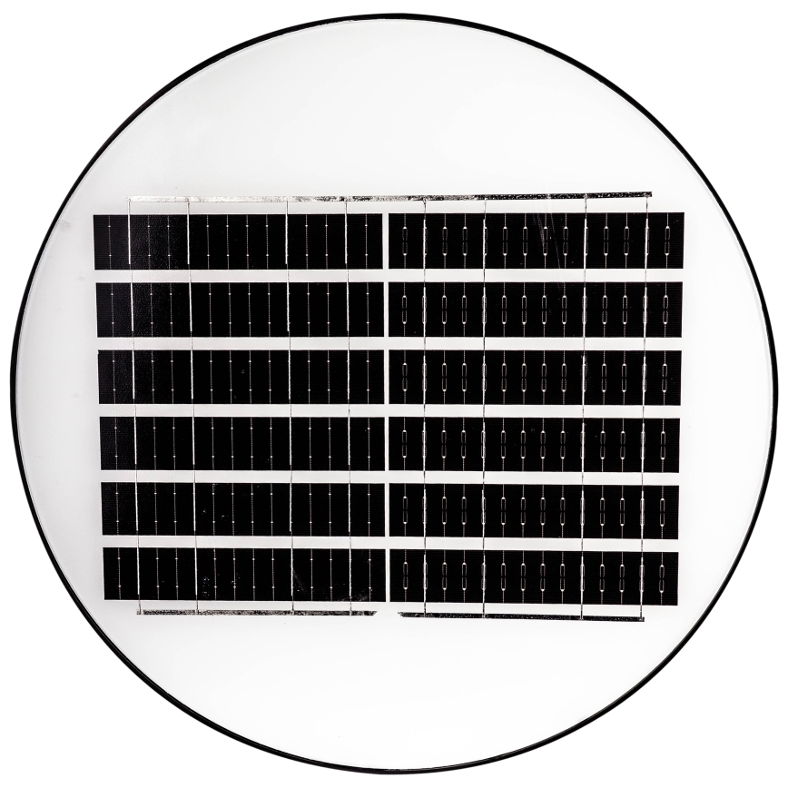 LED-dimmbar solarbetriebene Straßenlampe mit Sensor LED/15W/6V 11000 mAh 6500K IP65 schwarz + Fernbedienung