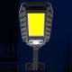 LED-Solar-Straßenlampe mit Sensor LED/2,5W/3,7V IP65 + Fernbedienung