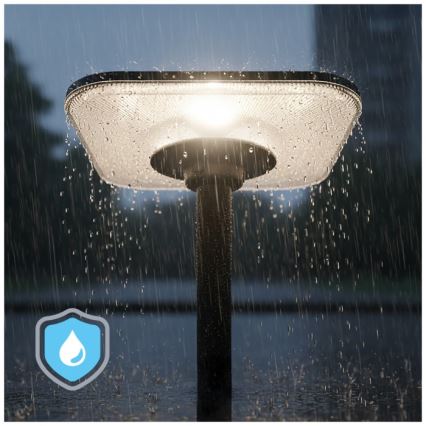 LED-Solar-Straßenleuchte mit Sensor SOLSUMI LED/25W/3,2V 3000/4000/6500K IP54 24000 mAh + Fernbedienung