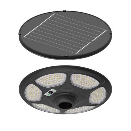 LED Solar Straßenlampe mit Sensor SOLSUMI LED/25W/3,2V IP54 25000 mAh + Fernbedienung