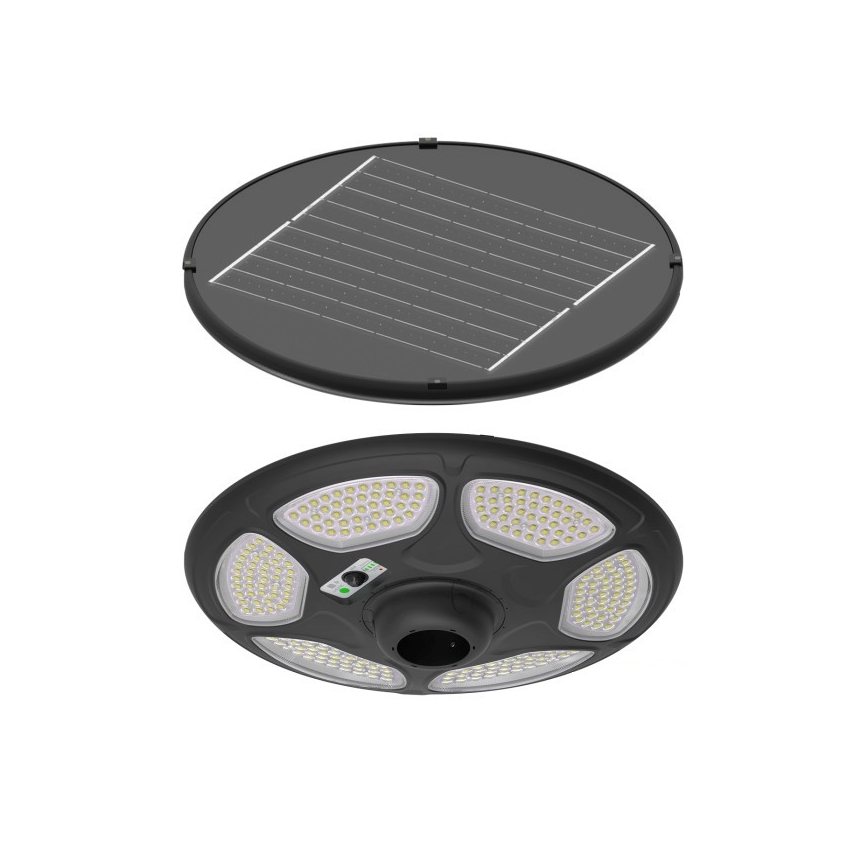 LED Solar Straßenlampe mit Sensor SOLSUMI LED/25W/3,2V IP54 25000 mAh + Fernbedienung