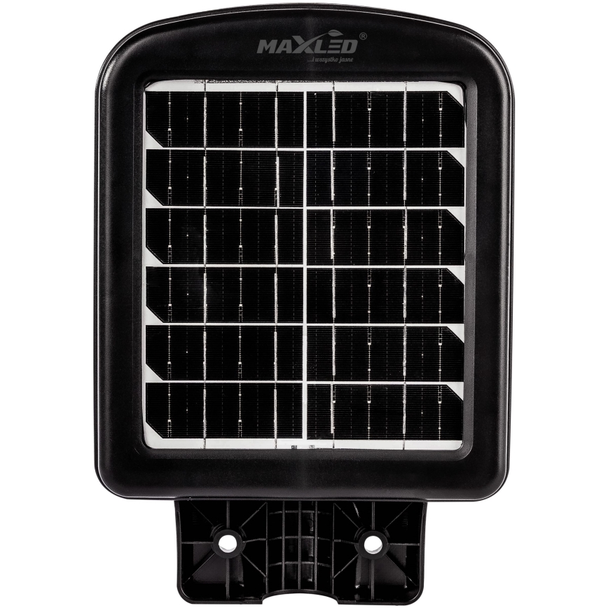 Dimmbare LED-Solar-Straßenlaterne mit Sensor LED/150W/6V 6500K IP65 schwarz + Fernbedienung