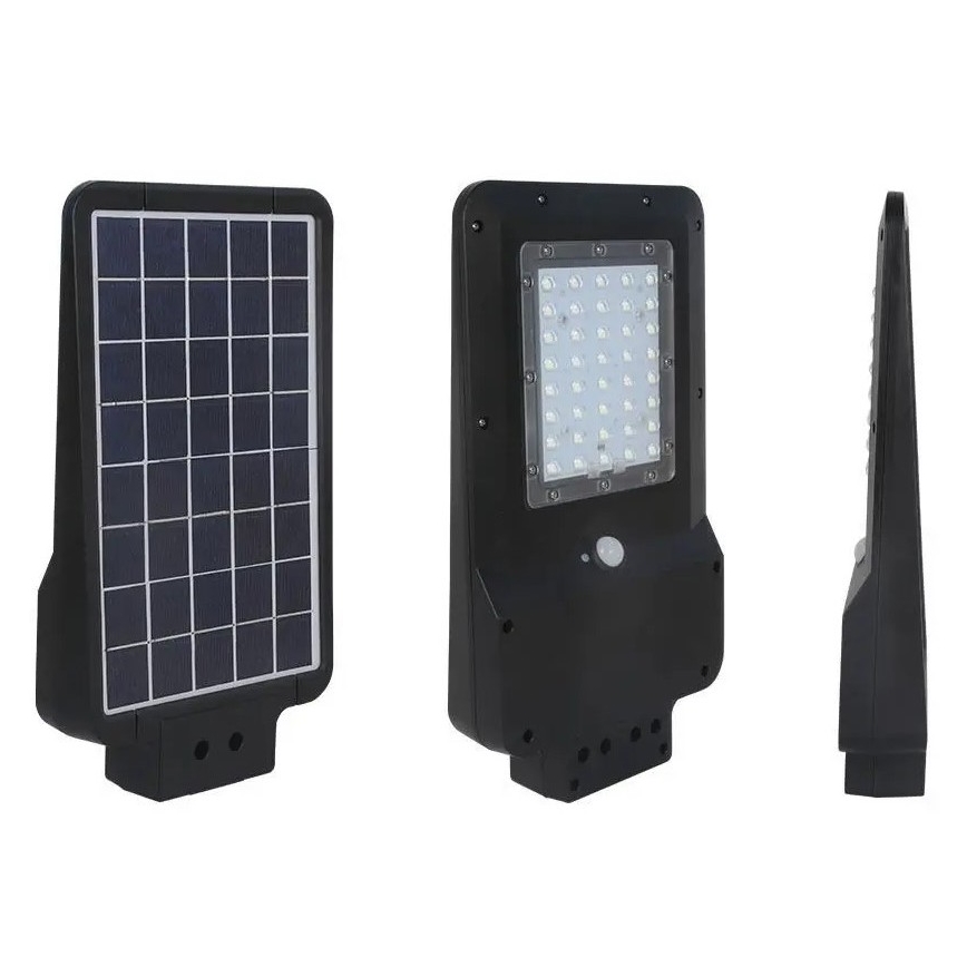LED-Solar-Straßenlaterne mit Sensor LED/15W/7,4V 4000K IP65 10800 mAh