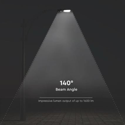 LED-Solar-Straßenlaterne mit Sensor LED/15W/7,4V 4000K IP65 10800 mAh