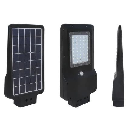 LED-Solar-Straßenlaterne mit Sensor LED/15W/7,4V 6000K IP65 10800 mAh