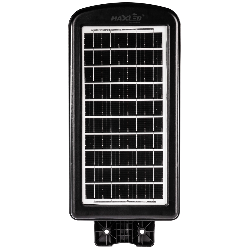 Dimmbare LED-Solar-Straßenlaterne mit Sensor LED/180W/6V 6500K IP65 schwarz + Fernbedienung