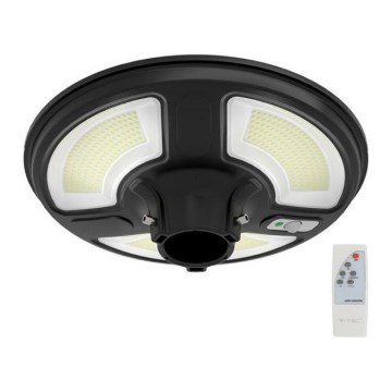 LED Solar-Straßenleuchte mit Sensor LED/10W/3,2V IP65 4000K 15000 mAh + Fernbedienung