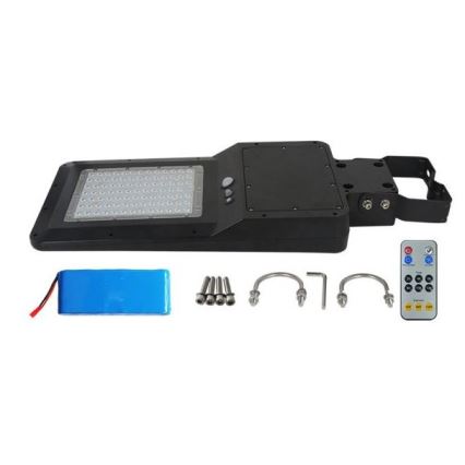 LED Solar-Straßenleuchte mit Sensor LED/40W/9,6V IP65 4000K + Fernbedienung