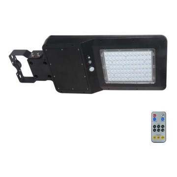 LED Solar-Straßenleuchte mit Sensor LED/40W/9,6V IP65 6000K 12000 mAh + Fernbedienung