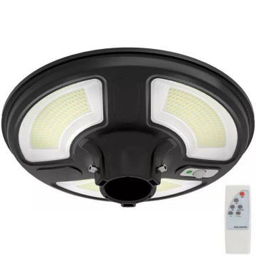LED Solar-Straßenleuchte mit Sensor LED/7,5W/3,2V IP65 4000K 15000 mAh + Fernbedienung