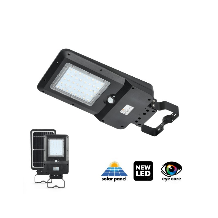 LED-Solar-Straßenleuchte mit Sensor STREET LED/15W/7,4V 4000K IP65 5400 mAh
