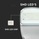 Dimmbare LED-Solar-Straßenleuchte SAMSUNG CHIP LED/50W/6,4V 4000K IP65 + Fernbedienung