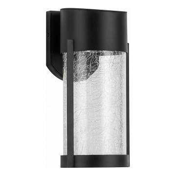 LED Solar-Wandleuchte LED/3,7V 300 mAh IP44 schwarz