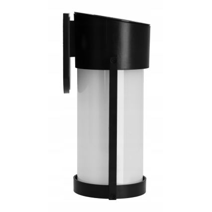 LED Solar-Wandleuchte LED/3,7V 300 mAh IP44 schwarz