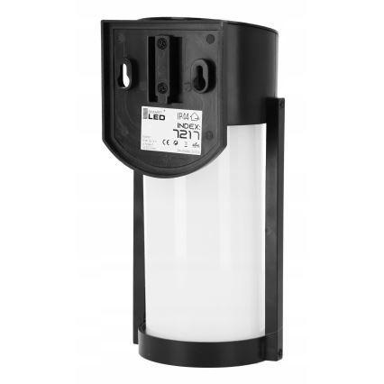 LED Solar-Wandleuchte LED/3,7V 300 mAh IP44 schwarz
