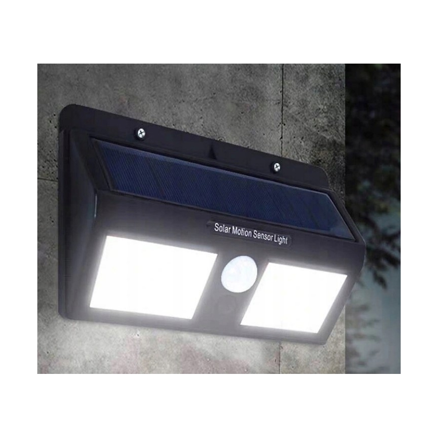 LED-Solar-Wandleuchte mit Sensor LED/1,2W/3,7V 1200 mAh IP44