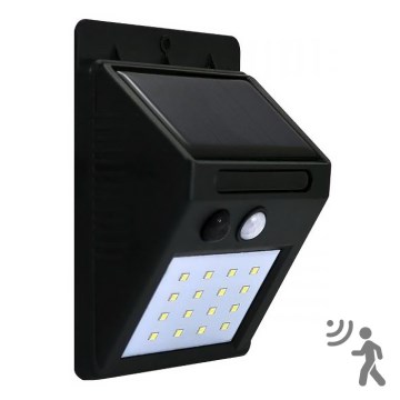 LED Solar-Wandleuchte mit Sensor LED/2,2W/3,7V 2200 mAh IP44