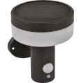 LED Solar-Wandleuchte mit Sensor LED/2W/3,7V 1200 mAh IP44