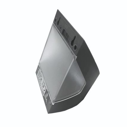 LED Solar-Wandleuchte mit Sensor LED/3W/3,7V 3000/4000K 1200 mAh IP54 anthrazit