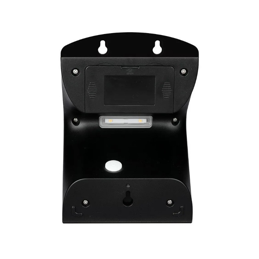 LED Solar Wandleuchte mit Sensor LED/3W/3,7V 3000/4000K IP65 schwarz