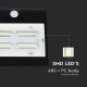 LED Solar Wandleuchte mit Sensor LED/3W/3,7V 3000/4000K IP65 schwarz