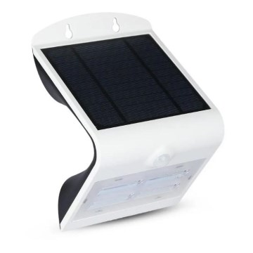 LED Solar-Wandleuchte mit Sensor LED/3W/3,7V 3000/4000K IP65 weiß