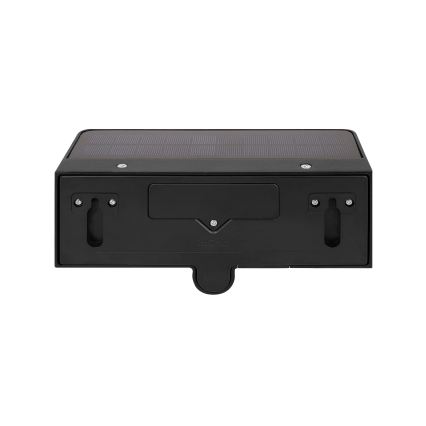LED-Solar-Wandleuchte mit Bewegungs- und Dämmerungssensor LED/3W/3,7V IP54 1500 mAh schwarz
