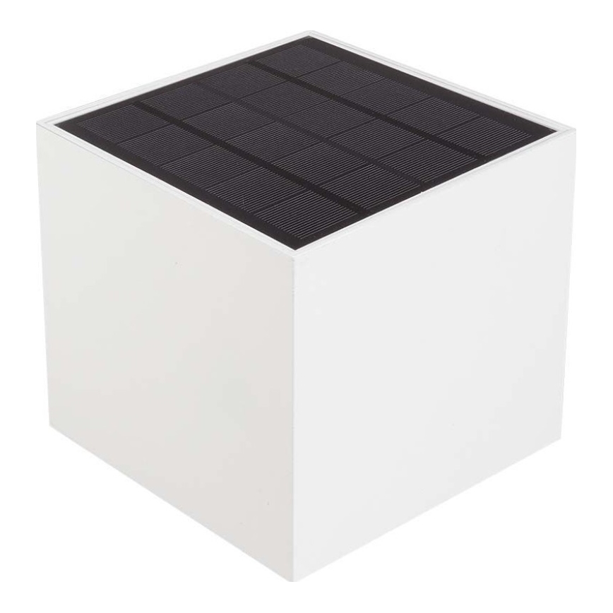 LED Solar-Wandleuchte mit Sensor LED/3W/3,7V IP65 4000K 2600 mAh Weiß
