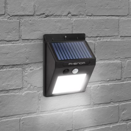 LED Solar-Wandleuchte mit Sensor LED/3W/5,5V IP65