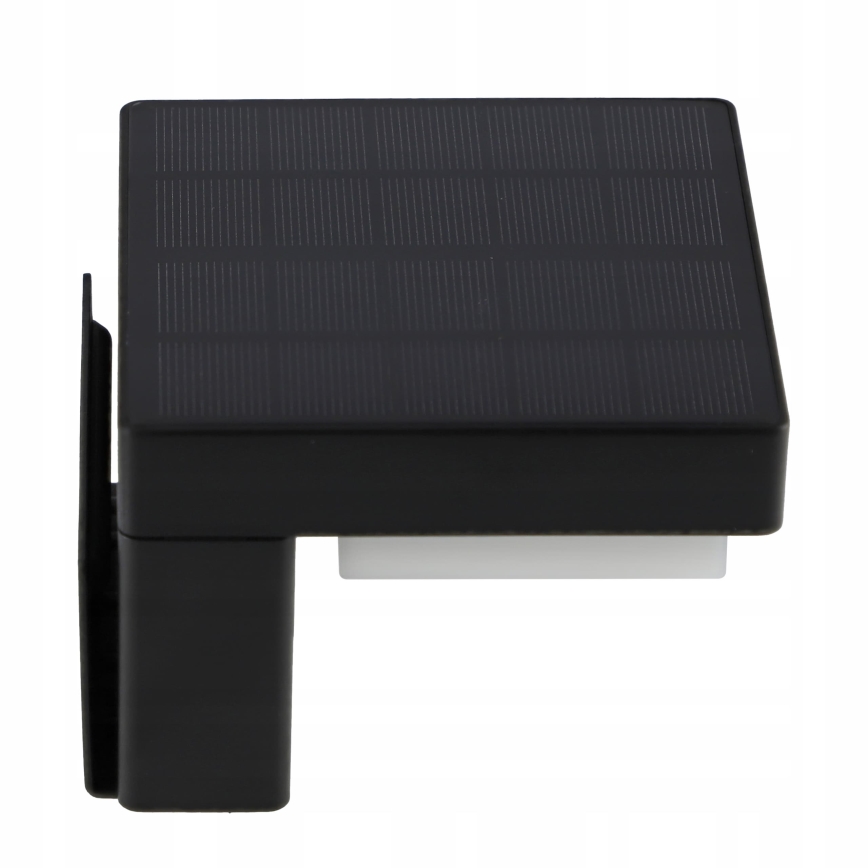 LED Solar-Wandleuchte mit Sensor LED/5W/3,7V 2000 mAh IP44 schwarz