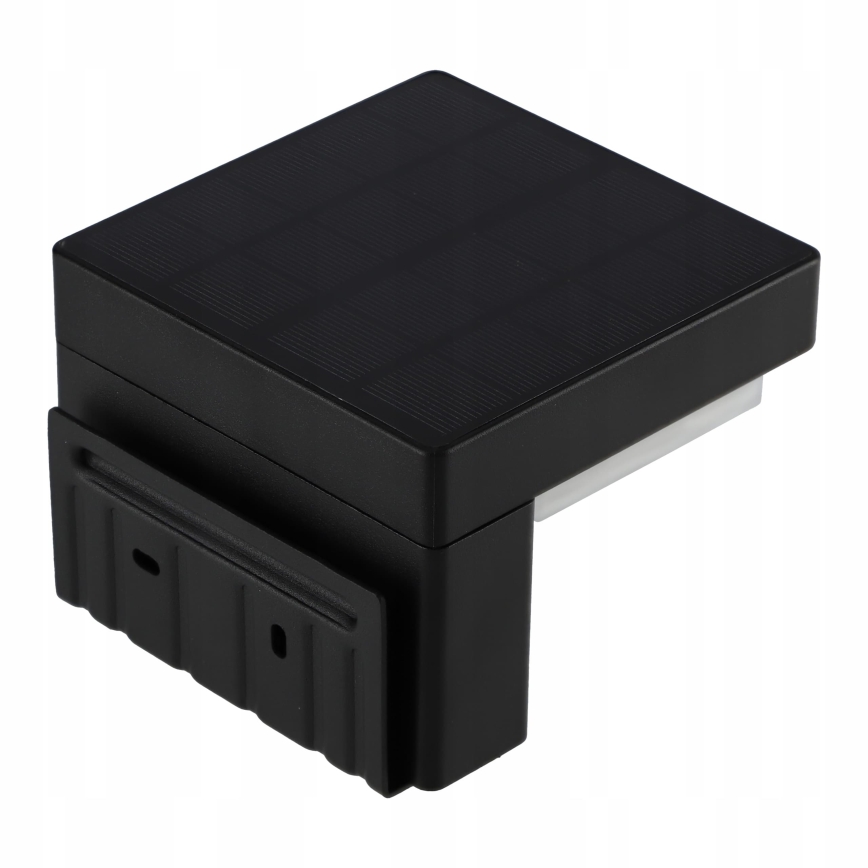LED Solar-Wandleuchte mit Sensor LED/5W/3,7V 2000 mAh IP44 schwarz
