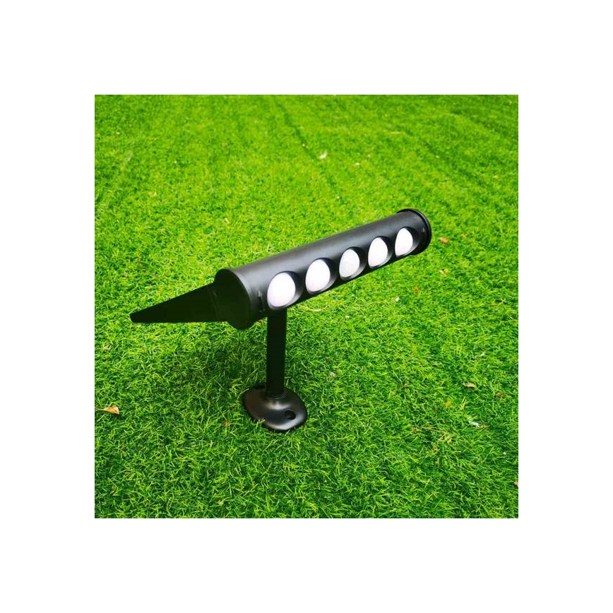 LED-Solar-Wandleuchte mit Sensor LED/8W/3,7V 4000 mAh 4000K IP65