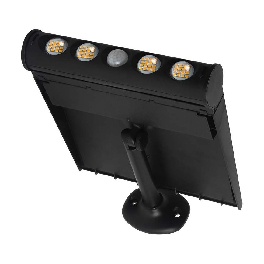 LED-Solar-Wandleuchte mit Sensor LED/8W/3,7V IP65 3000K