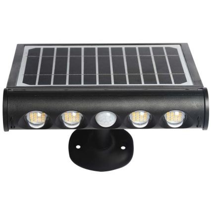 LED-Solar-Wandleuchte mit Sensor LED/8W/3,7V IP65 3000K