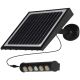 LED-Solar-Wandleuchte mit Sensor LED/8W/3,7V IP65 4000K
