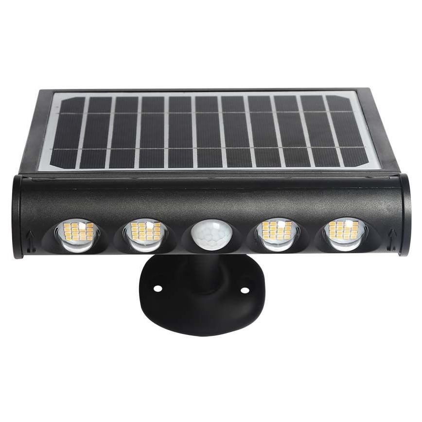 LED-Solar-Wandleuchte mit Sensor LED/8W/3,7V IP65 4000K
