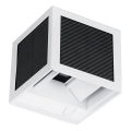 LED-Solar-Wandleuchte mit Sensor LED/9W/3,7V 3000/4000/6000K IP65 2600 mAh weiß
