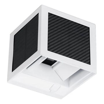 LED-Solar-Wandleuchte mit Sensor LED/9W/3,7V 3000/4000/6000K IP65 2600 mAh weiß