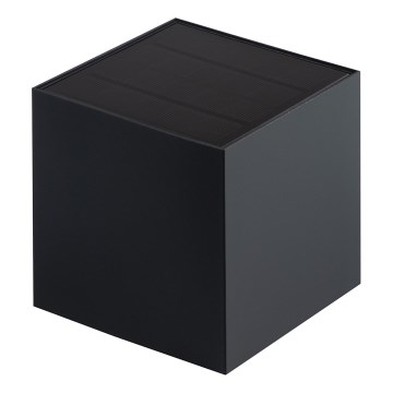 LED-Solar-Wandleuchte mit Sensor REKA LED/3W/3,7V 1800 mAh 3000/4000/6500K IP65 Anthrazit