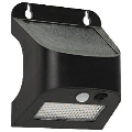 LED Solar-Wandleuchte mit Sensor SOLTO LED/3W/3,7V 4000K IP54 1200 mAh schwarz