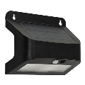 LED-Solar-Wandleuchte mit Sensor SOLTO LED/6W/3,7V 4000K IP54 2400 mAh, schwarz