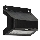 LED-Solar-Wandleuchte mit Sensor SOLTO LED/6W/3,7V 4000K IP54 2400 mAh, schwarz