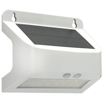 LED Solar-Wandleuchte mit Sensor SOLTO LED/6W/3,7V 4000K IP54 2400 mAh weiß